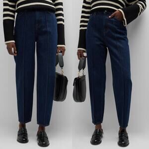 Toteme Women's Straight Leg Jeans - Dark Blue